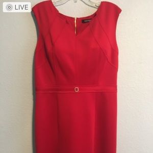 Ellen Tracy red dress